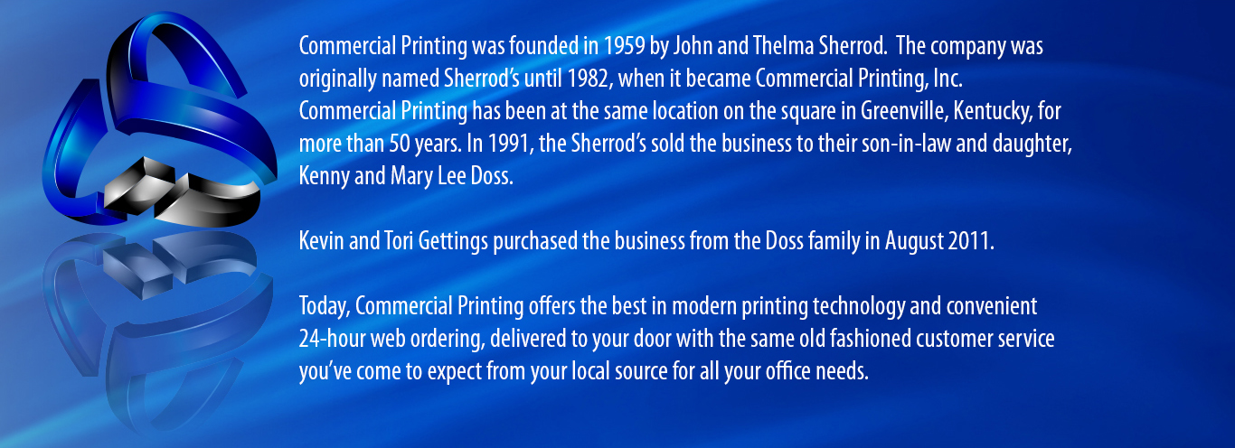 Welcome to Commercial Printing Inc